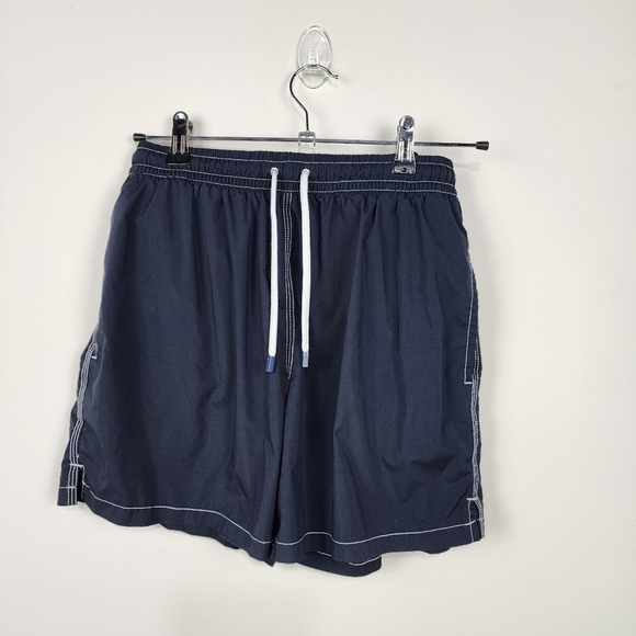 Fedeli Navy Blue Swim Shorts - Picture 1 of 5